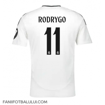 Real Madrid Rodrygo Goes #11 Tricou Fotbal Replică 2024-25 Barbati Acasa